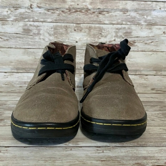 Dr Martens Beige Taupe Henny Boots - Picture 3 of 5